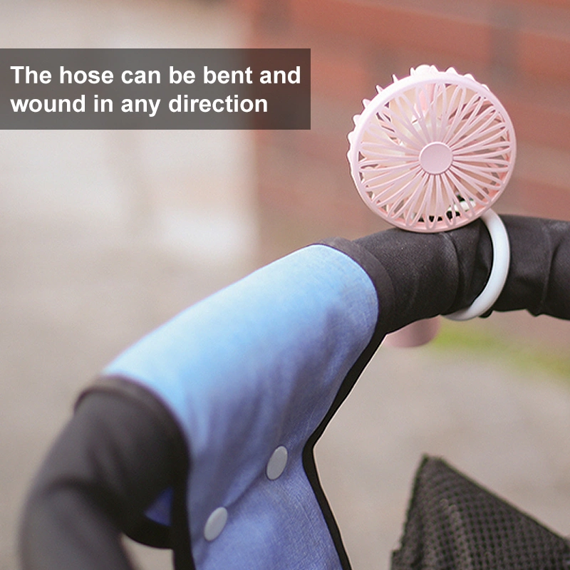 Removable hanging neck fan