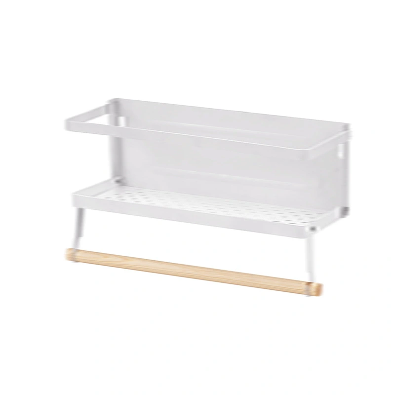 Folding single-layer refrigerator shelf