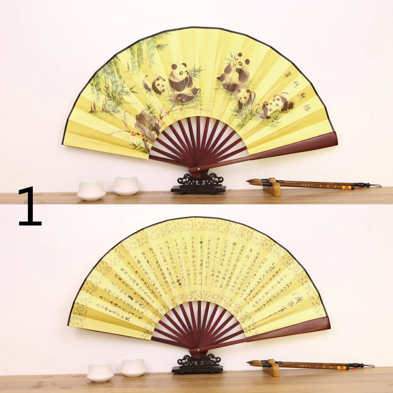 Bamboo craft fan