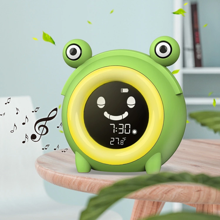 Smart sleep alarm clock with night light