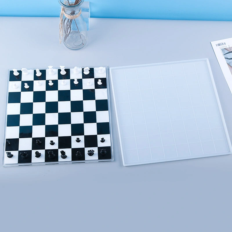 Diy Epoxy Mold Chess Chessboard Silicone Mold