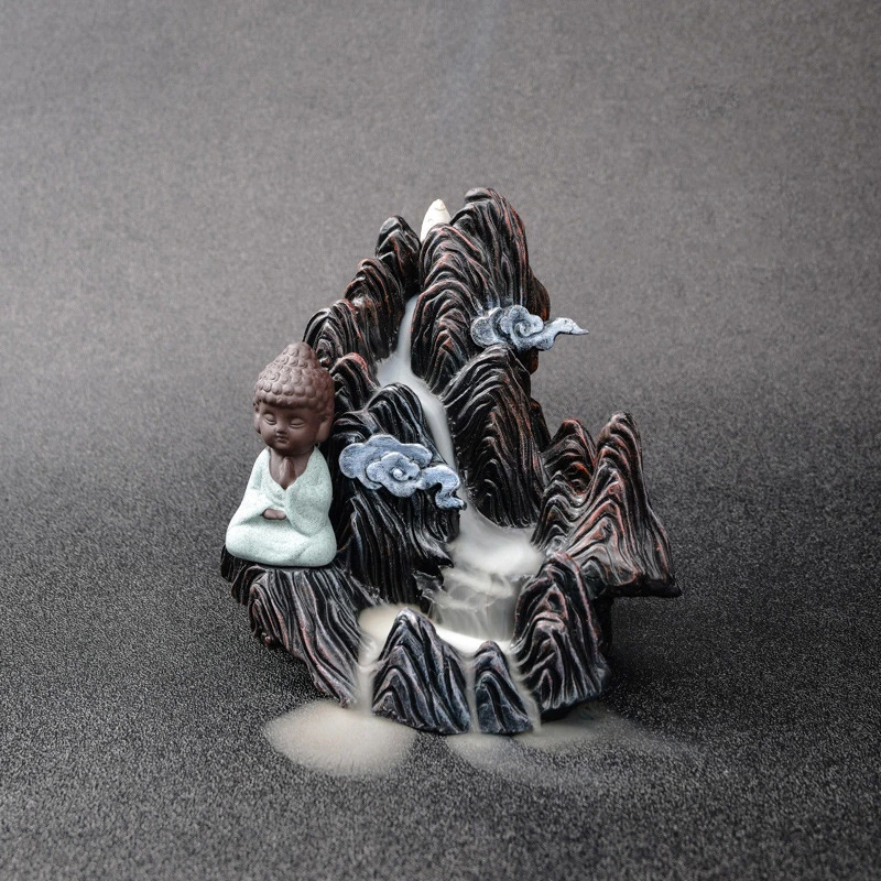 Chinese New Style Resin Backflow Incense Burner