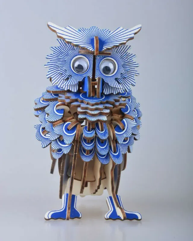 3D Owl Puzzle