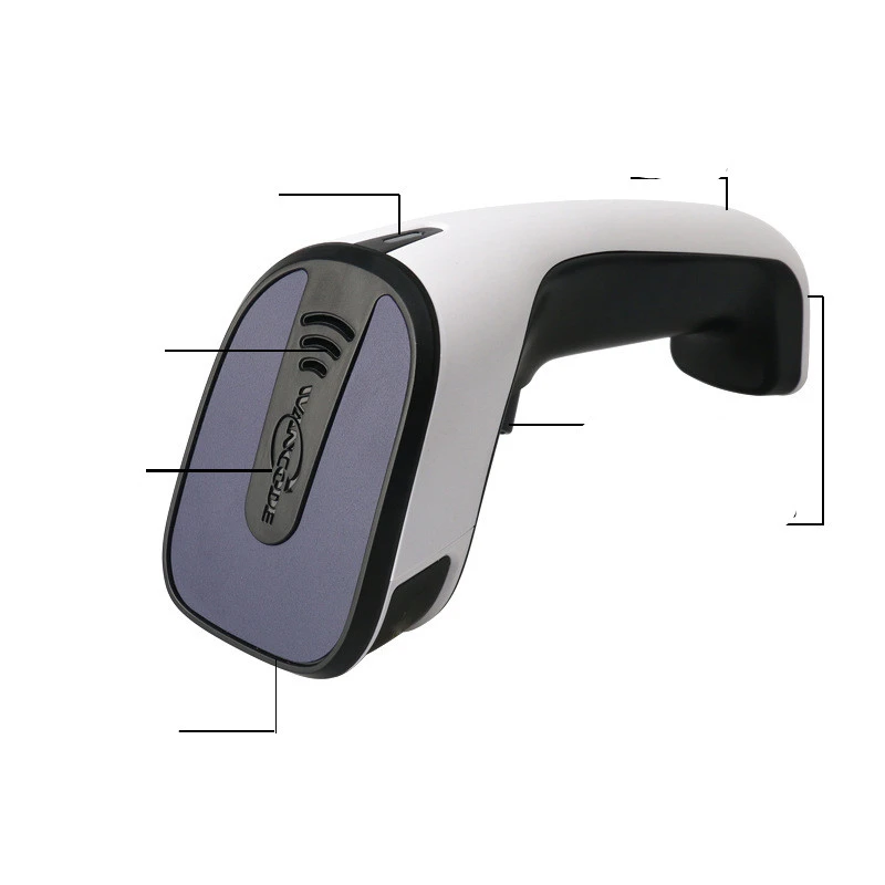 One-Dimensional Wired Red Light Handheld Barcode Scanner