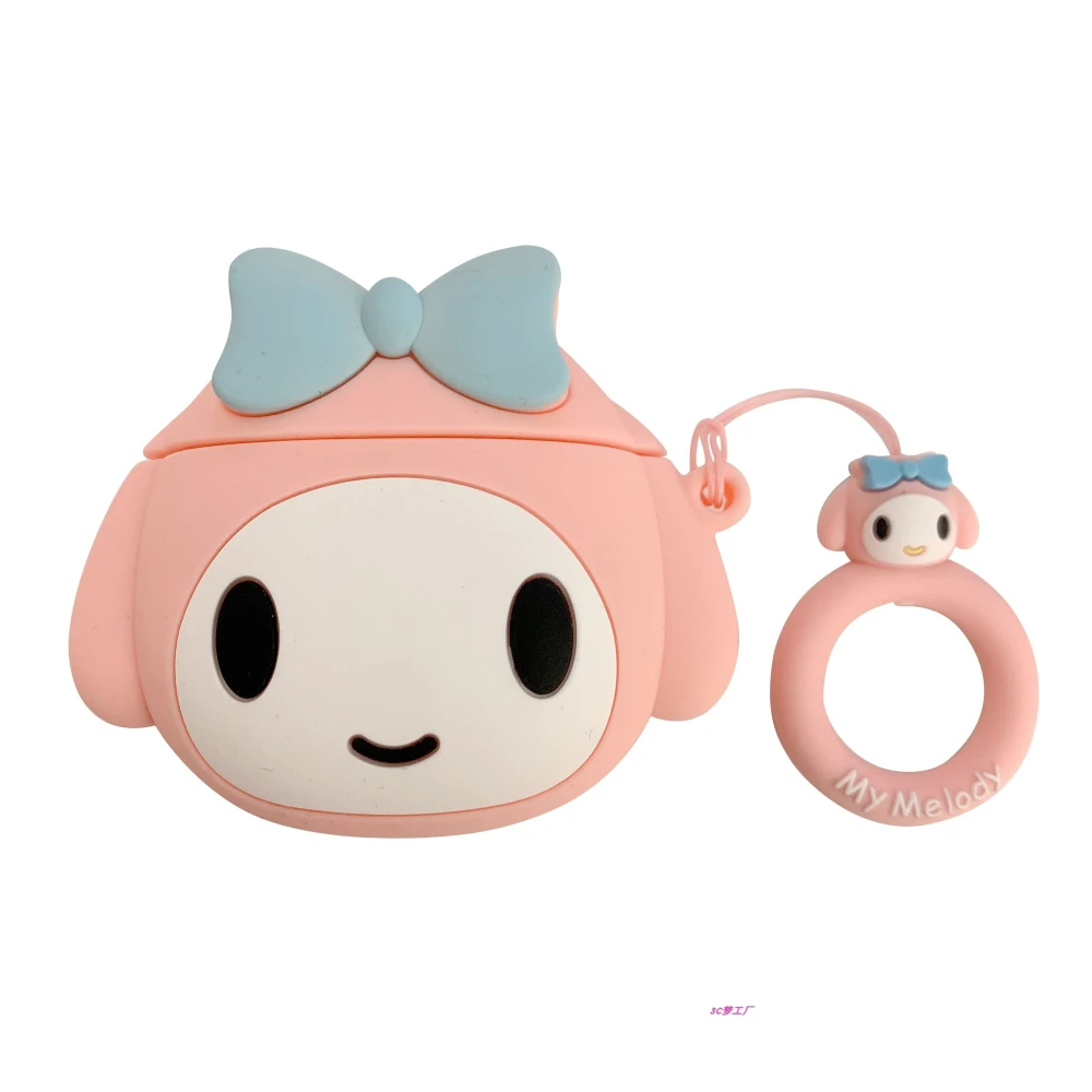 Protective case wireless bluetooth headset pudding dog