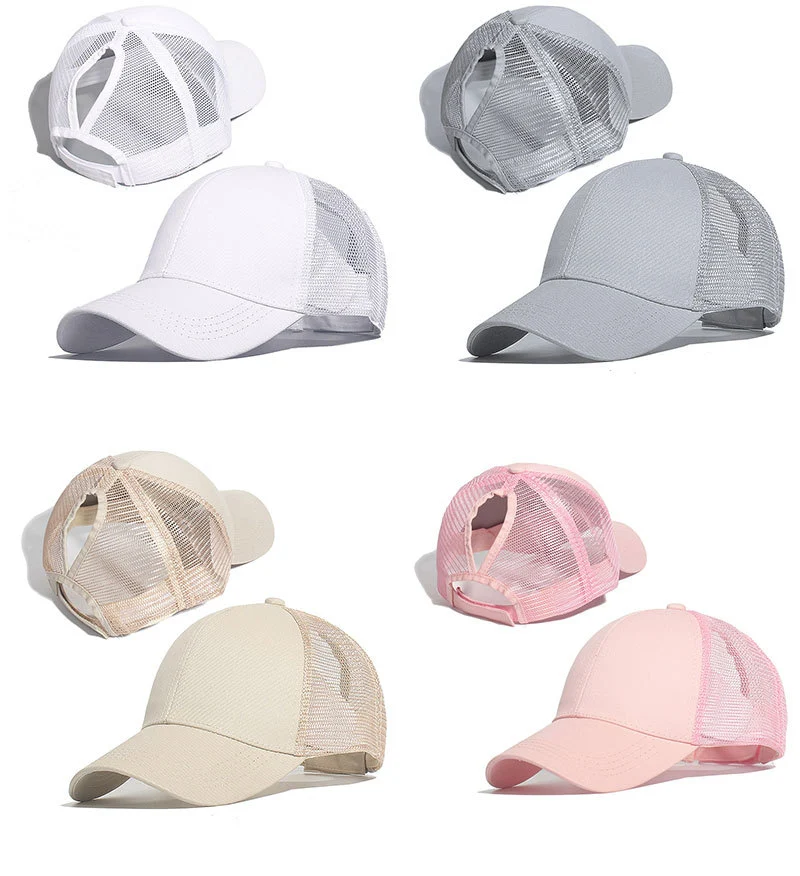 All-match ponytail baseball cap