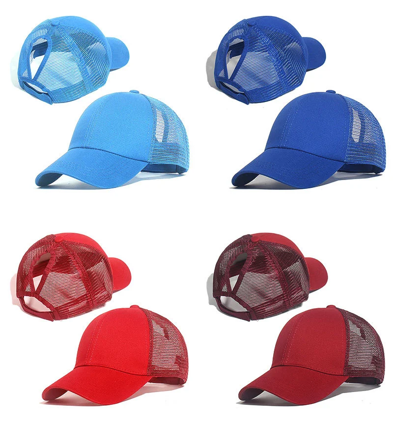 All-match ponytail baseball cap