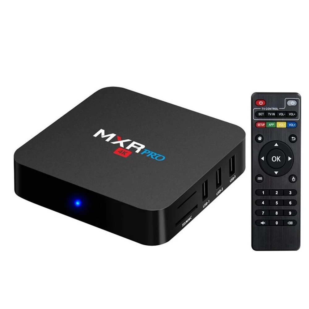 Black MXR PRO Android Network HD Set-Top Box