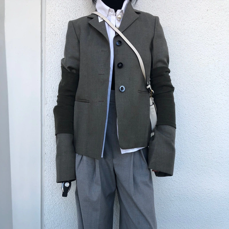 Suit jacket, suit, blouse, small suit