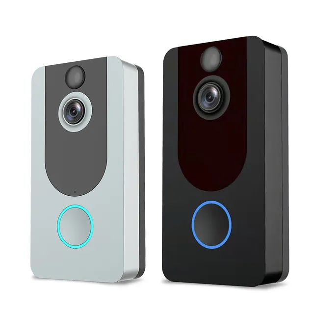 Intelligent voice intercom video doorbell