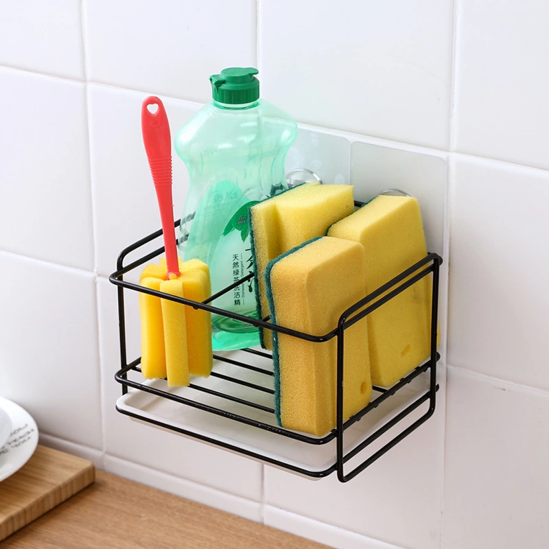 Dishwasher sink drain rack