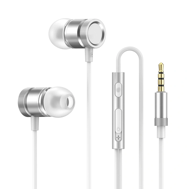 Metal in-ear earphone heavy bass magic sound phone
