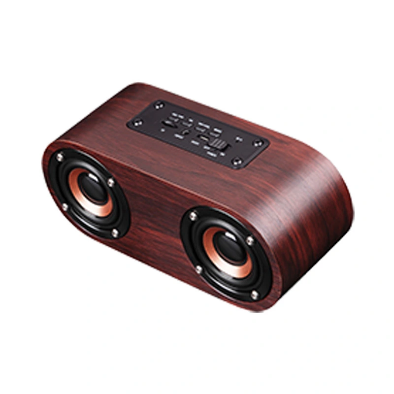 Home Wooden Wireless Card Bluetooth Speaker