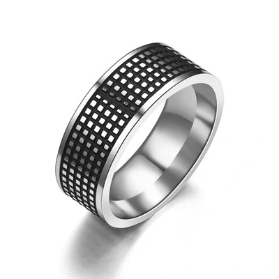 Men's Titanium Steel Vintage Ring