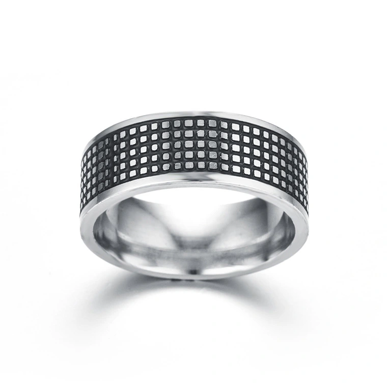 Men's Titanium Steel Vintage Ring