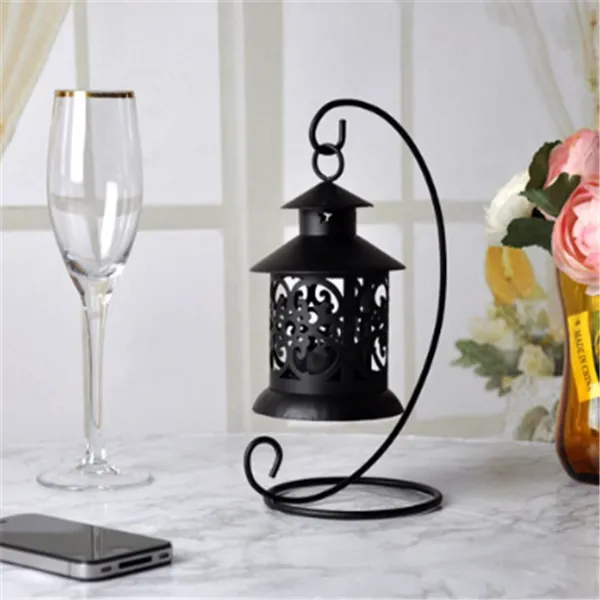 Iron candlestick