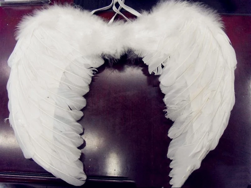 Feather angel wings stage performance