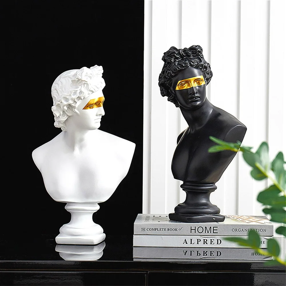 Apollo Golden Eye Resin Desktop Decoration