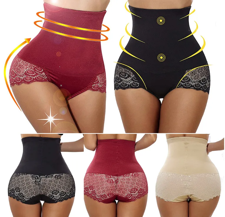 Simplified body shaping plastic thigh mesh yarn hip pants