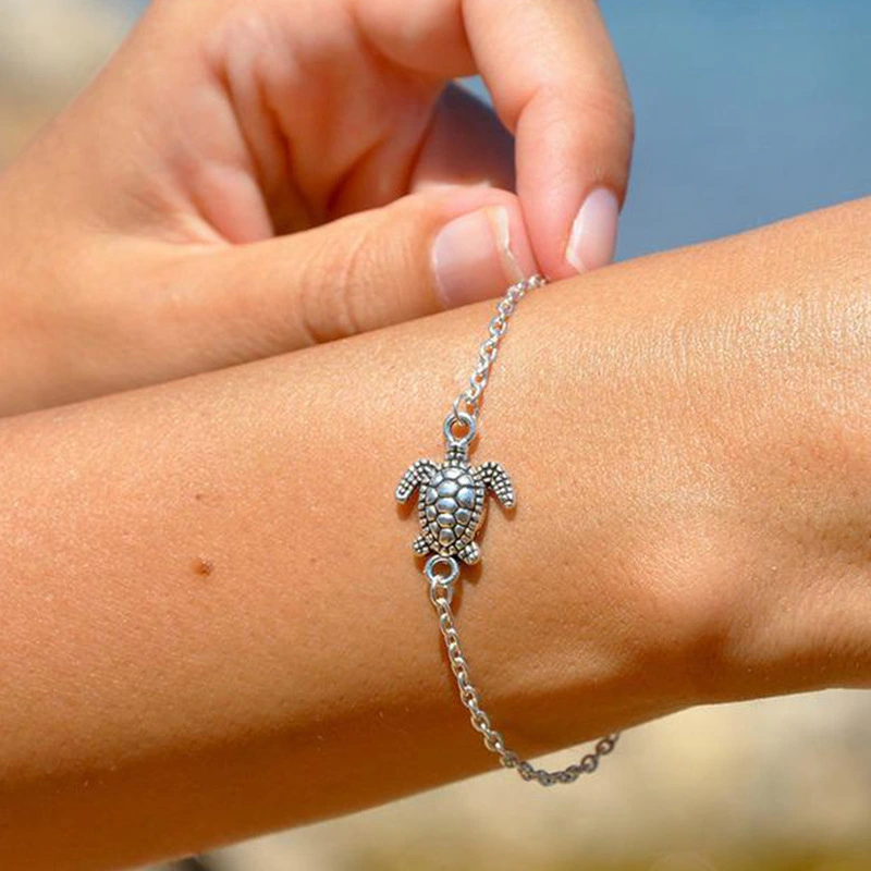 Retro European And American Cross-border Jewelry Alloy Tortoise Bracelet