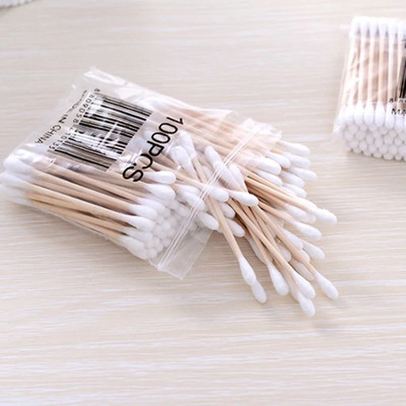 80 cotton swabs in bags