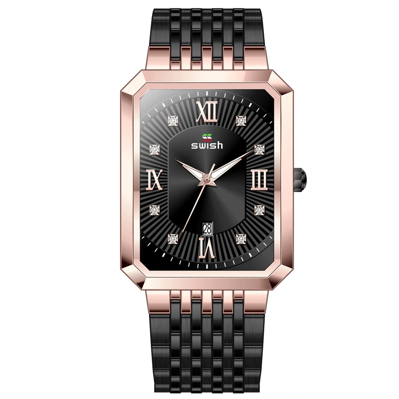Rectangular men's Quartz Watch