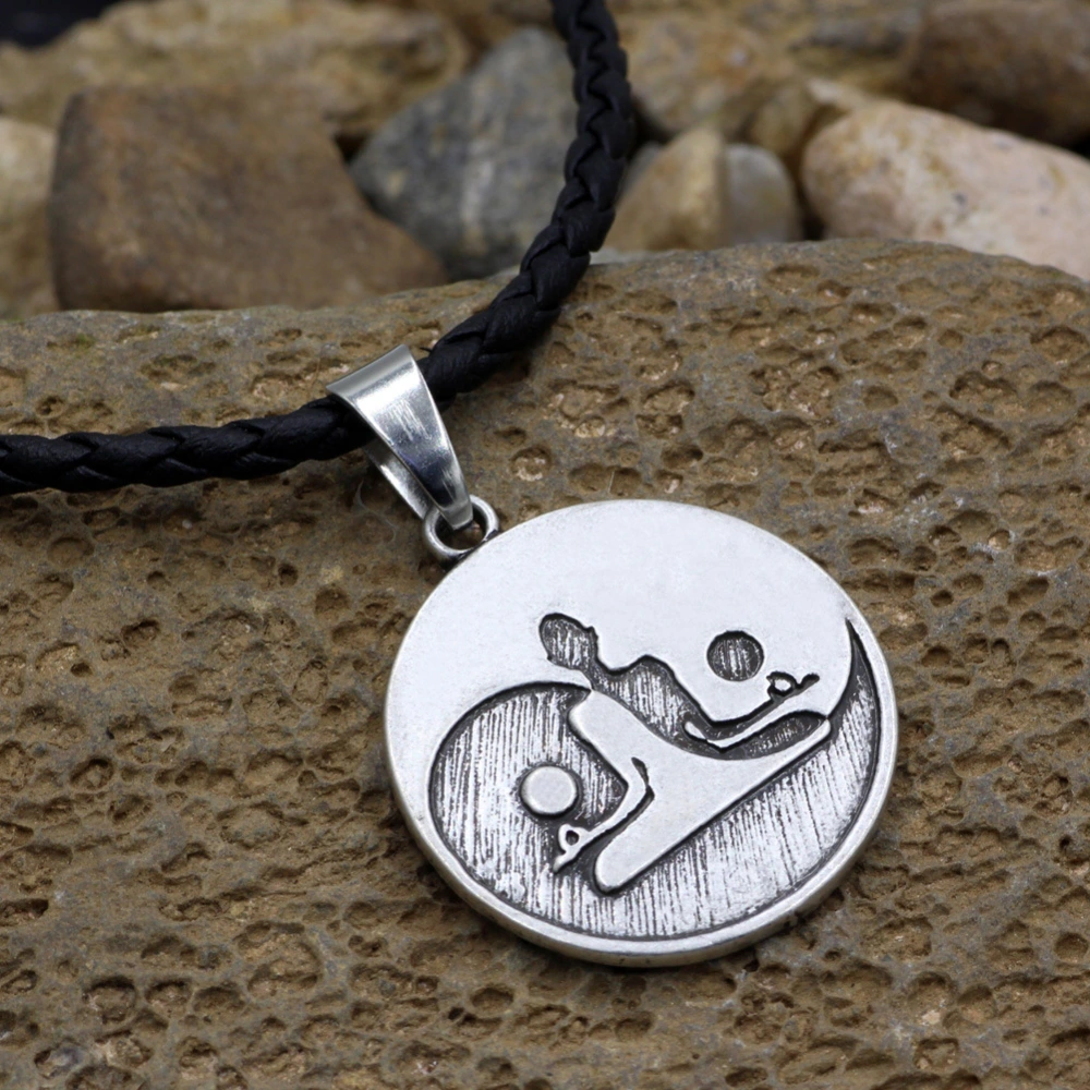 Yin Yang Yoga Pendant Necklace