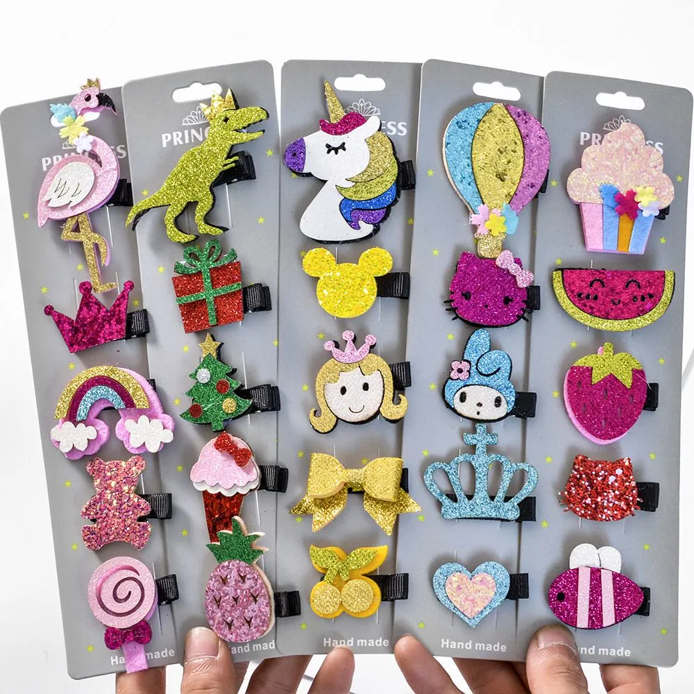 New children's hair clip set