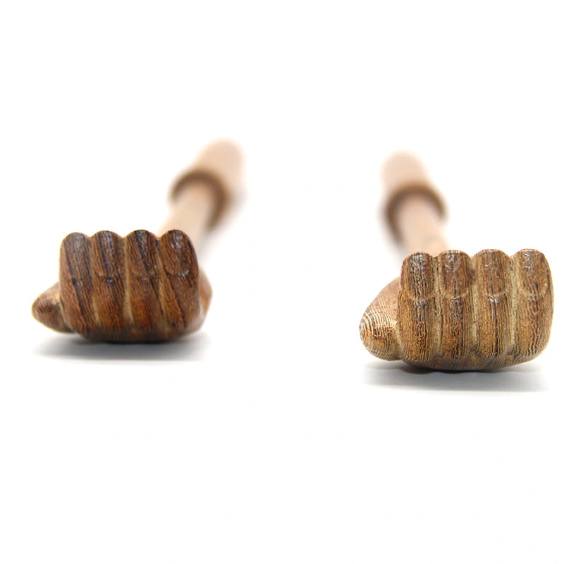 High quality polished wenge palm model wooden tickling
