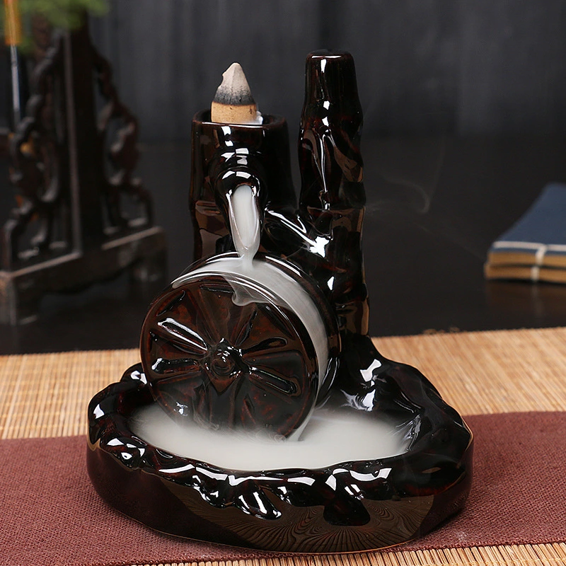 flowing water incense burner incense burner