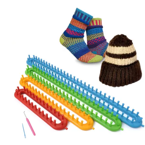 Scarf hat weaving artifact