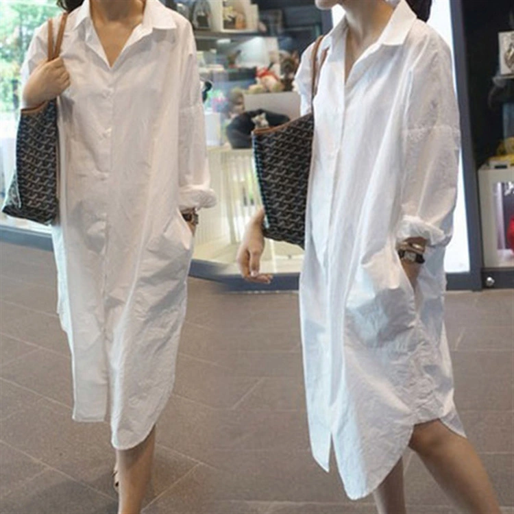 White Shirt Dress