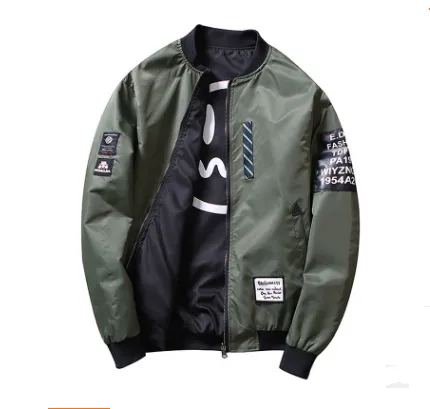New Style Jacket In Both Jackets And Jacket Fashionable Men'S Jacket Bomber Jacket Plus Size XXXL