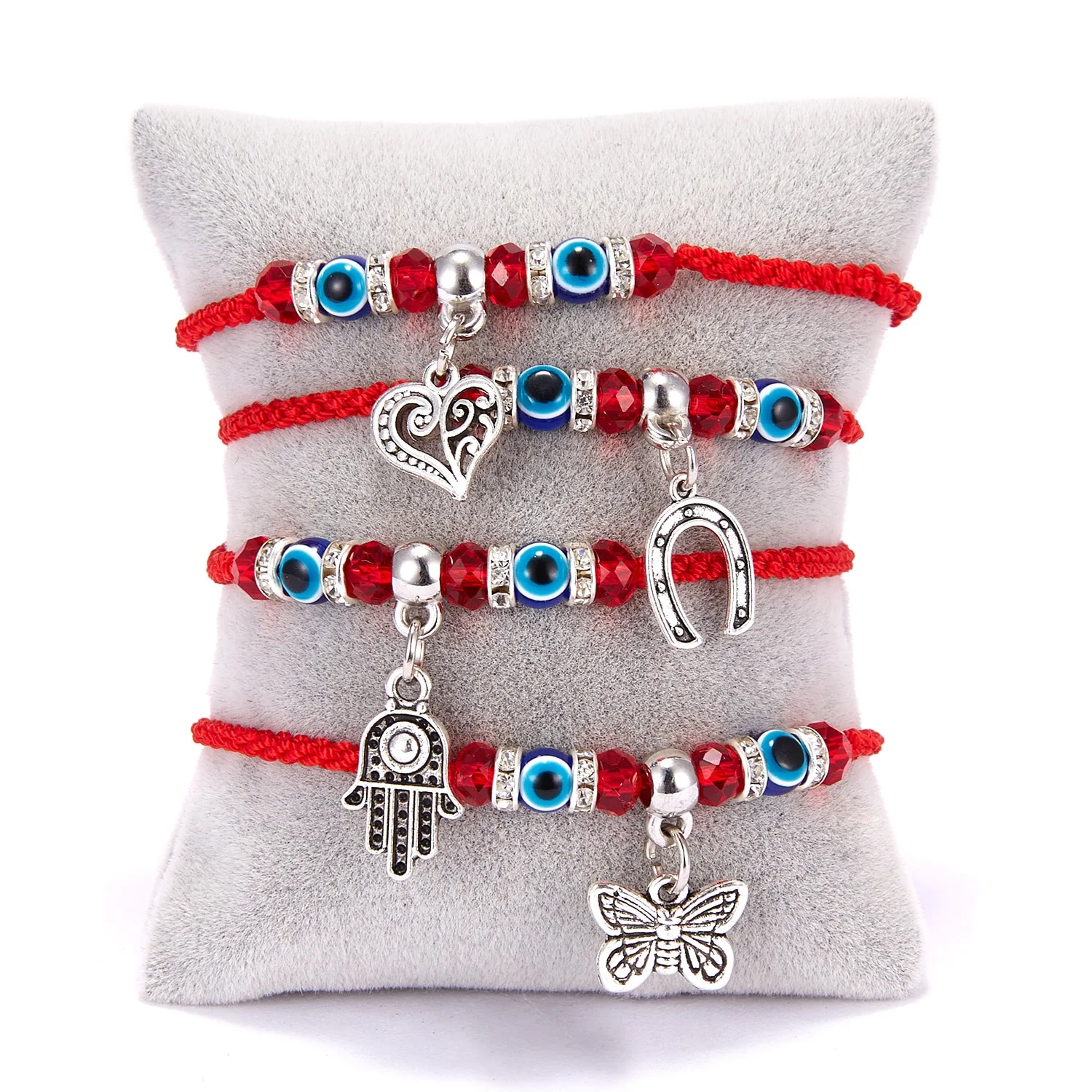 Braided adjustable bracelet