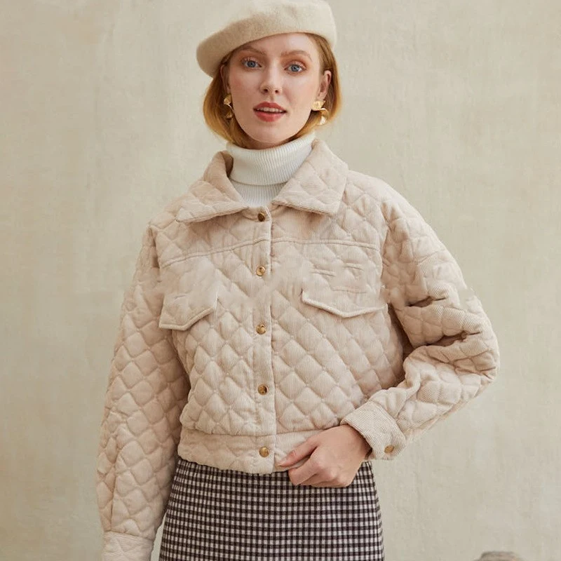 Lapel single-breasted jacket