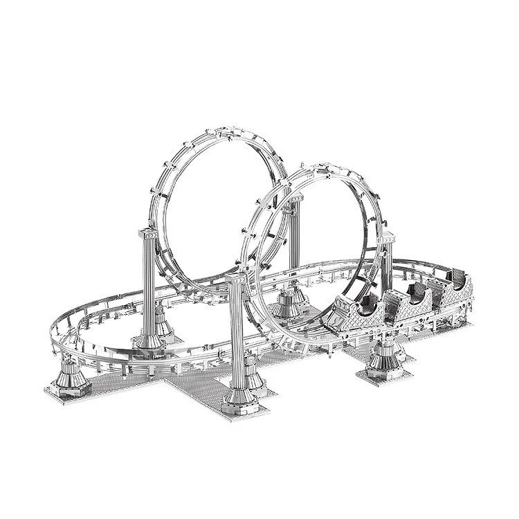 Three-dimensional metal assembly model DIY puzzle