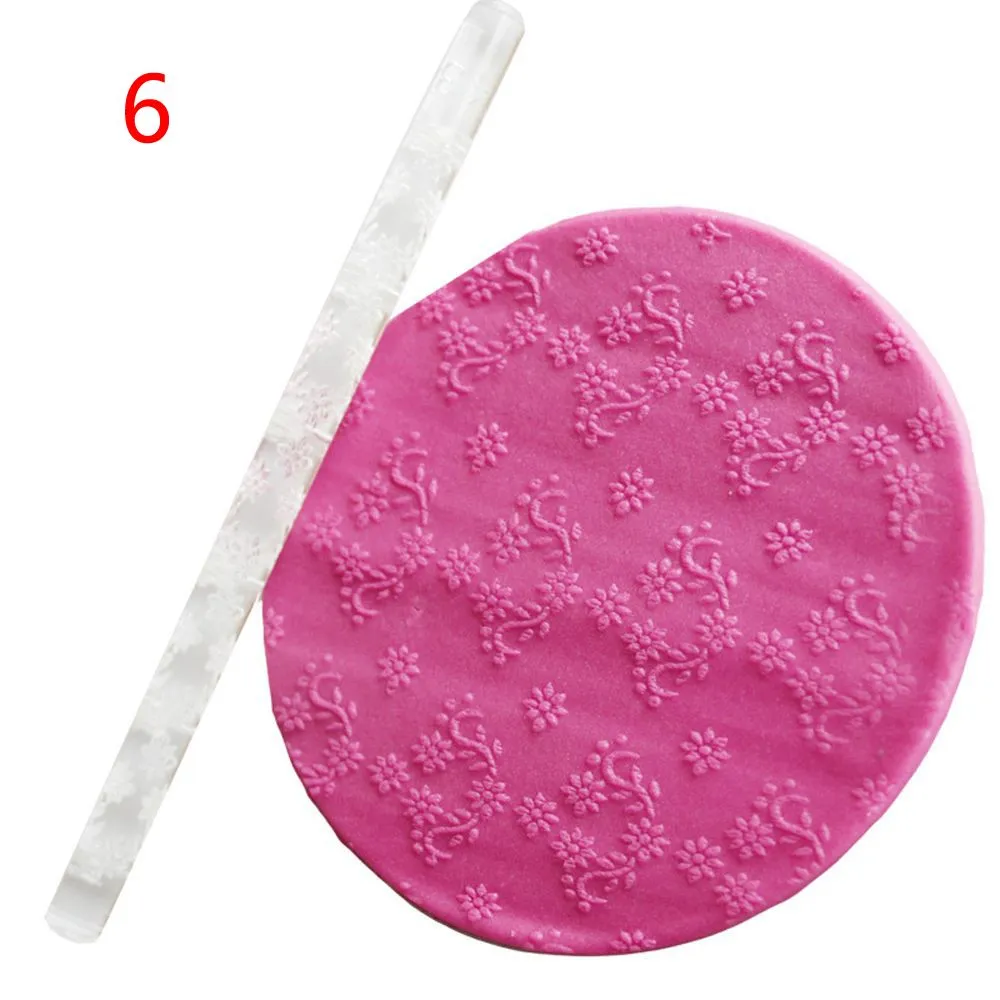 DIY Fondant Transparent Acrylic Carving Rolling Pin