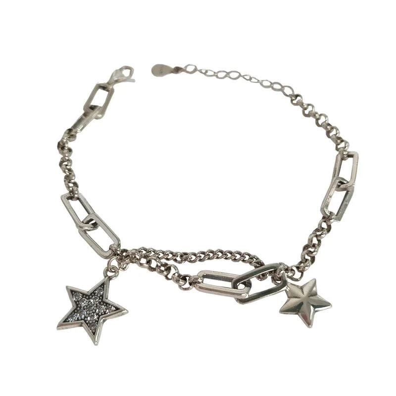 New Sterling Silver pentastar Bracelet