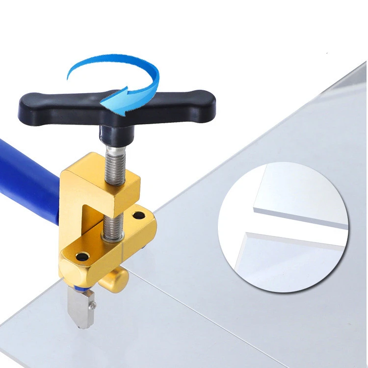 Multifunctional ceramic tile glass opener