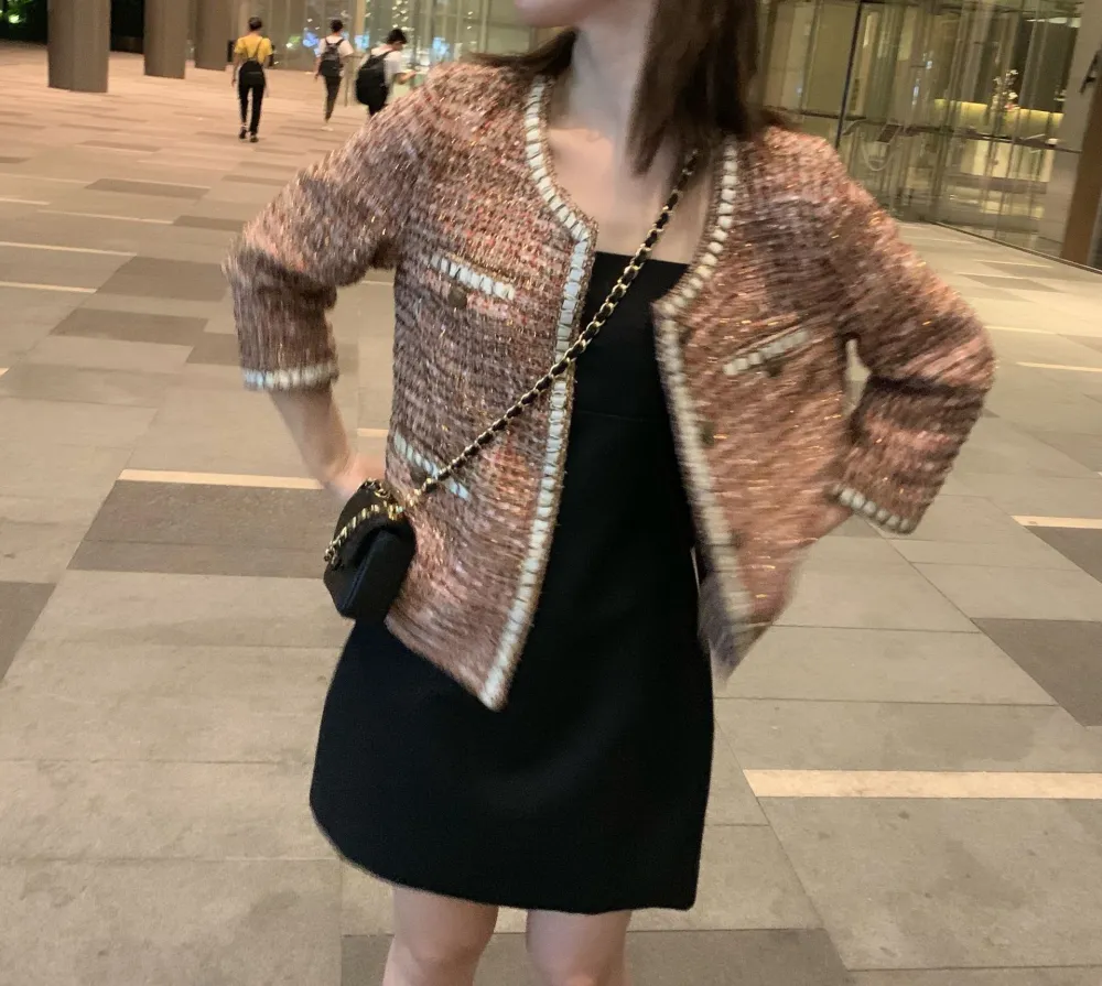 Small scented woven jacket