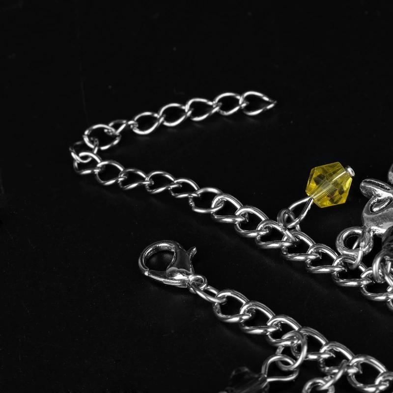 Round crystal bead bracelet