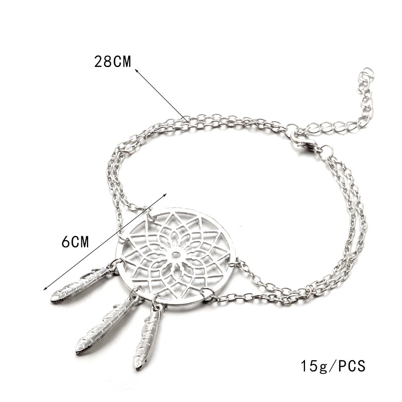 openwork pattern bracelet dream catcher
