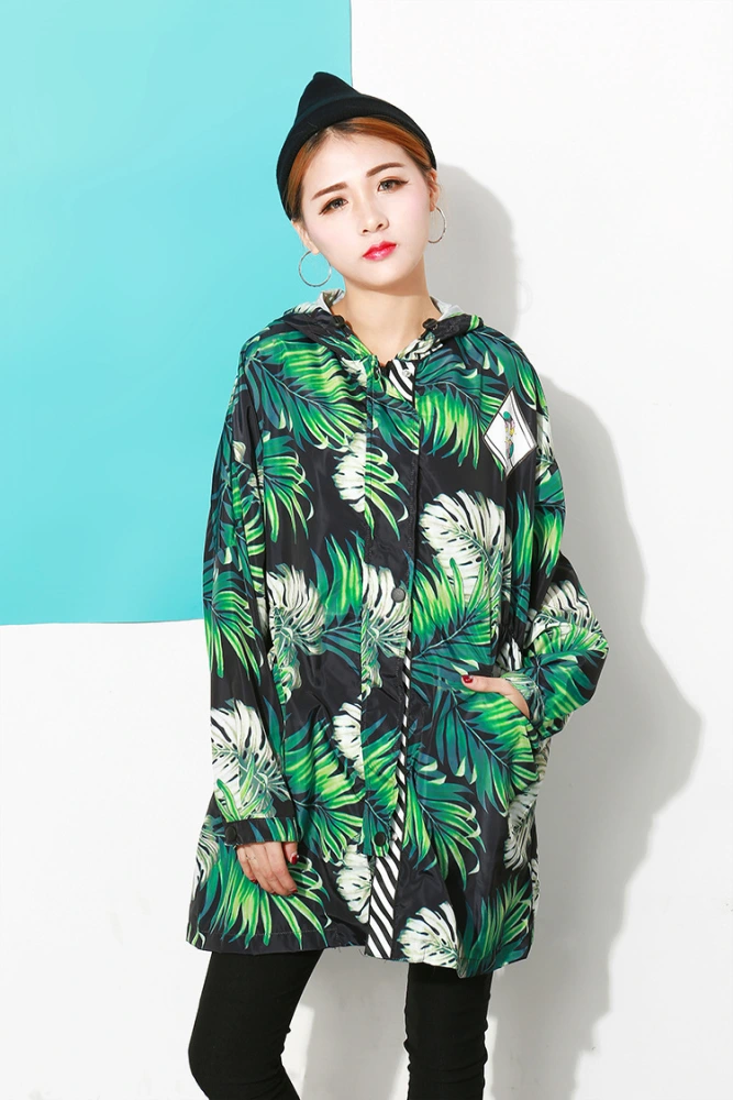 VESTE LONGUE JUNGLE (2 COULEURS)