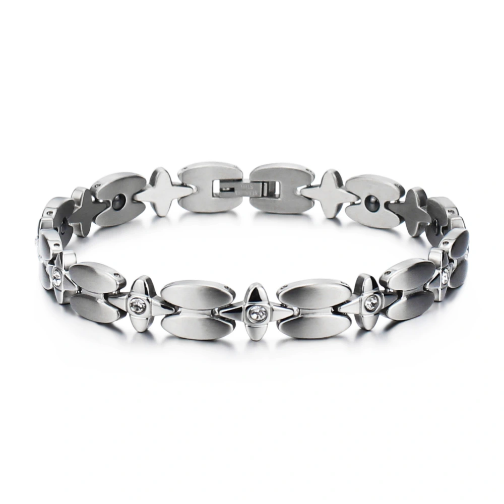 Cross Diamond Ladies Bracelet