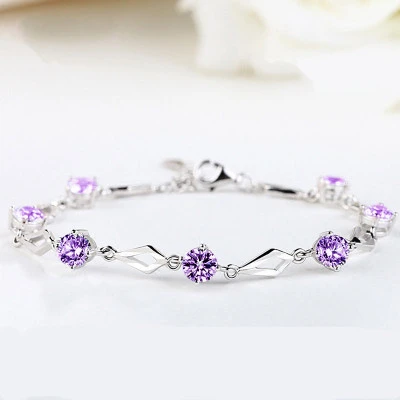 Diamond Car Flower Bracelet