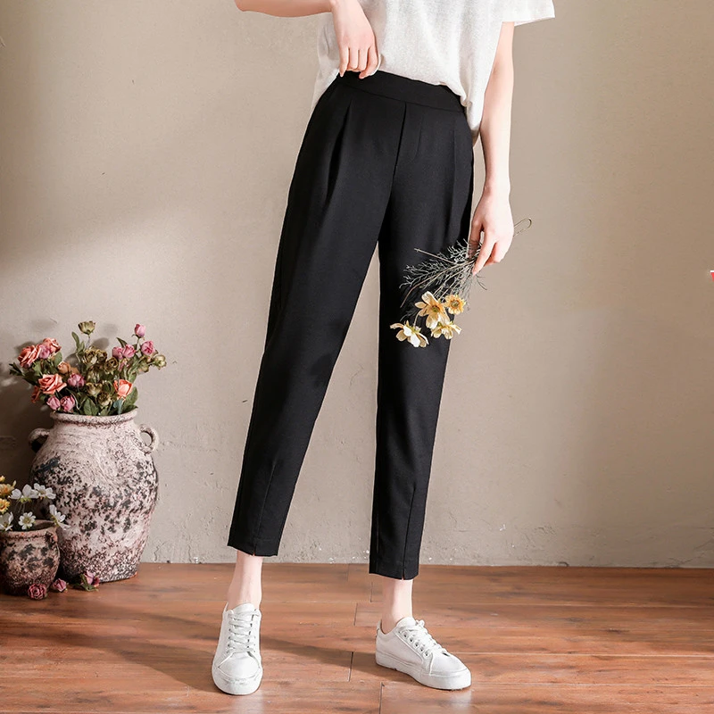 Women's summer thin casual pants