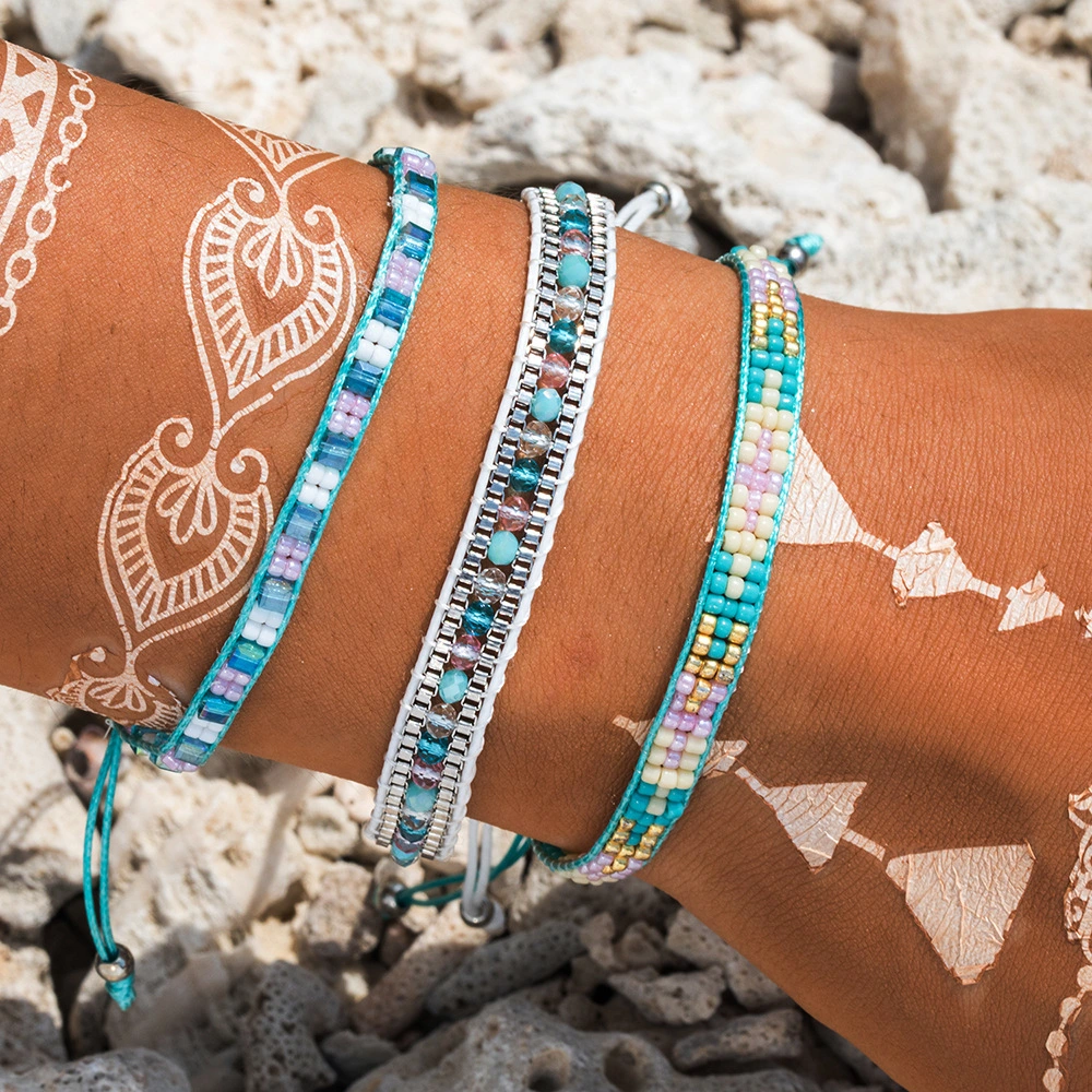 Boho braided bracelet