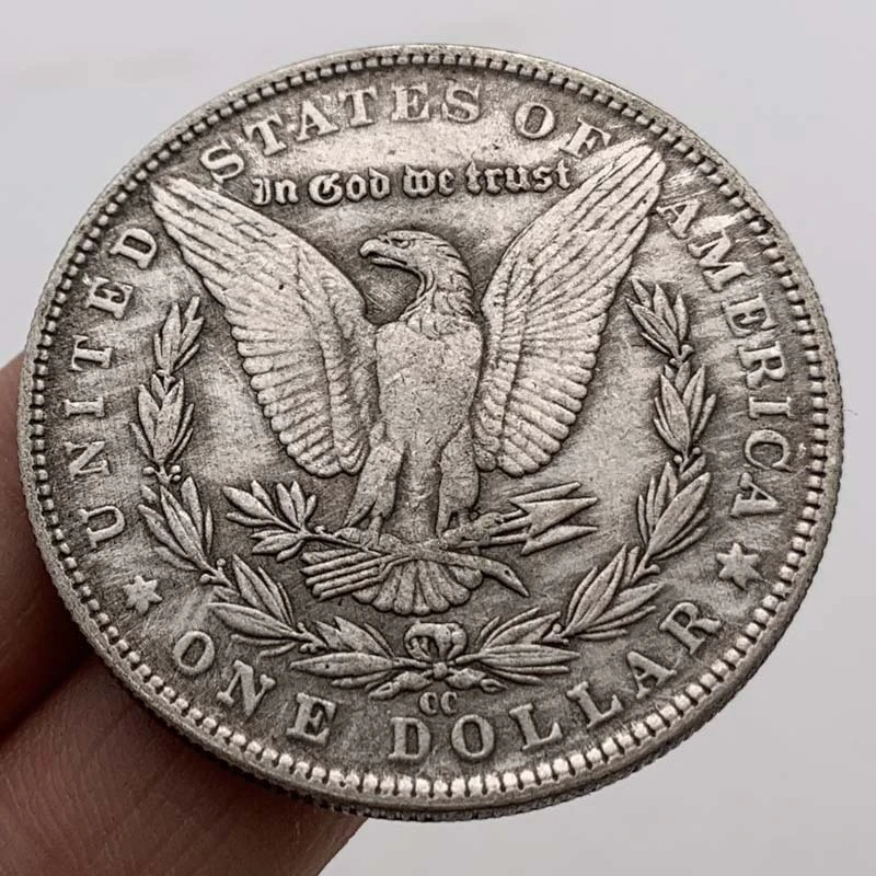 Deep carved coin copper silver coin medal