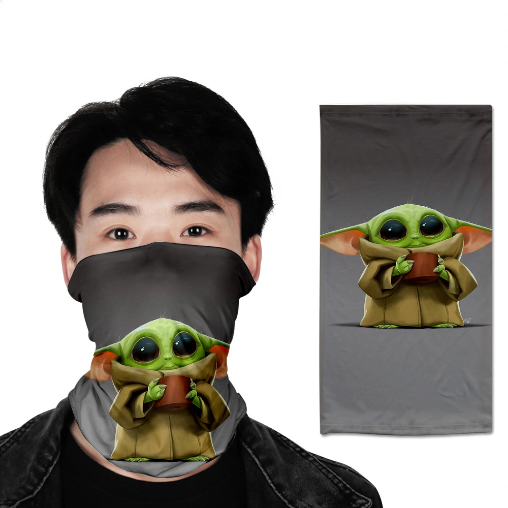 Outdoor Cycling Sun Scarf Yoda Baby Multifunctional Sports Headband