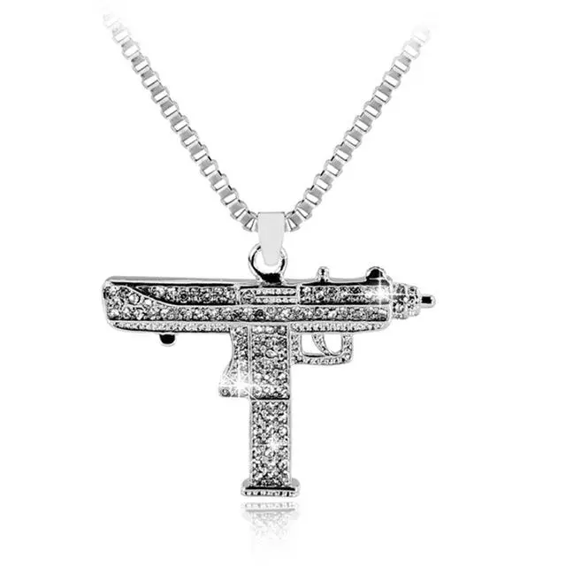 Hip Hop Pendant Zirconium Diamond Necklace Jewelry